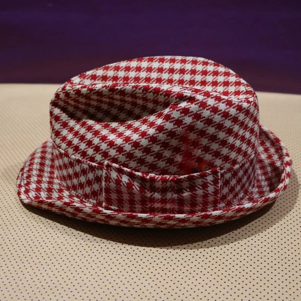 Vintage Paul Bear Bryant Signature Crimson and White Fedora - Picture 3 of 7
